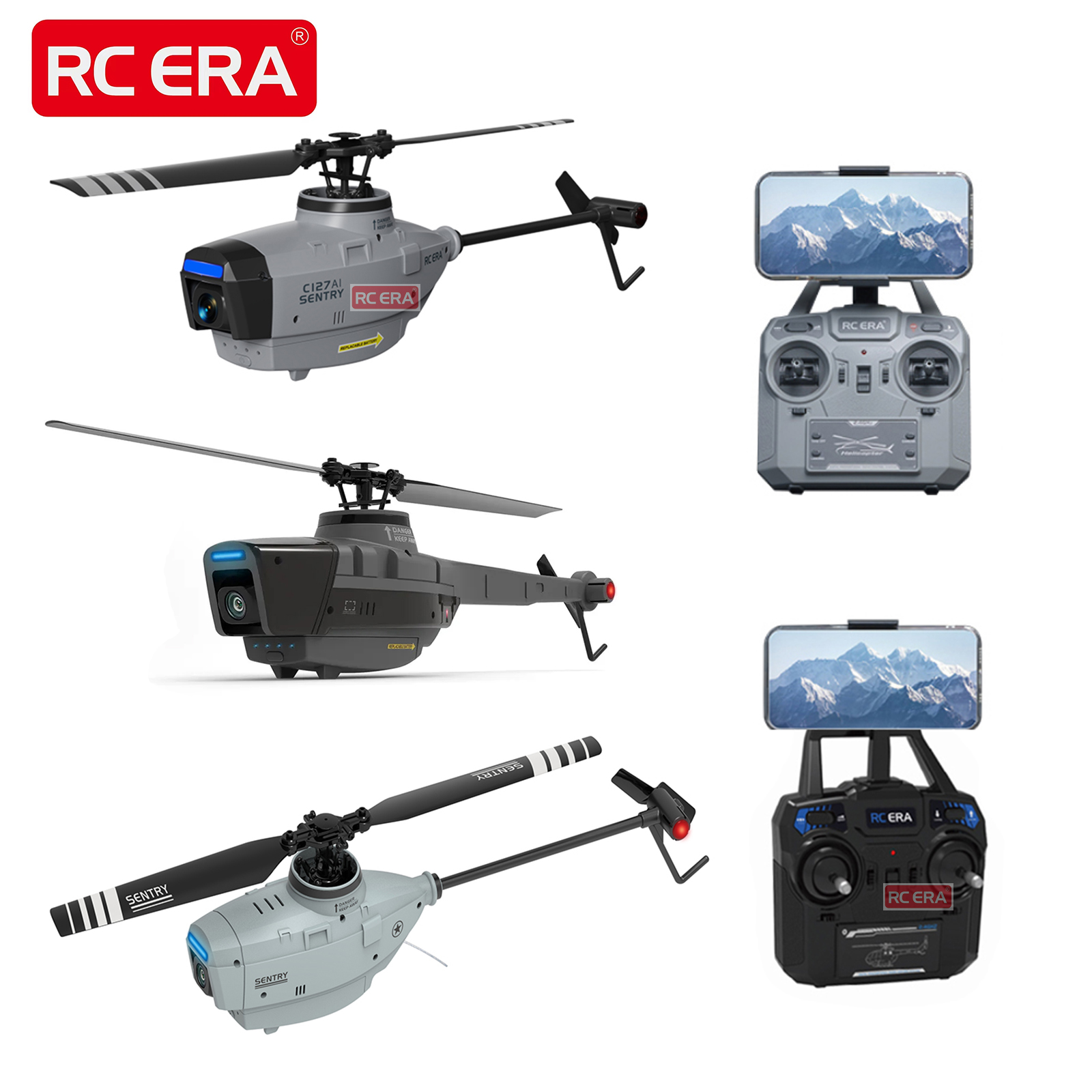 Rc Helicopter Nitro - RC ERA C127AI C127 C128 2.4G