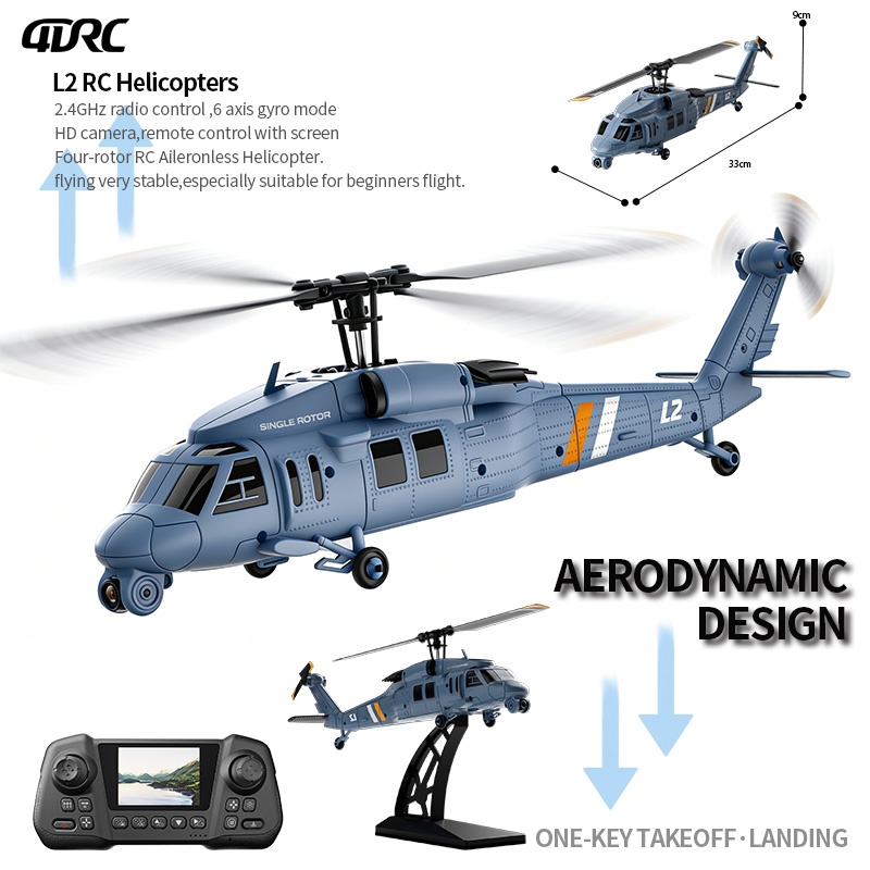 Rc Helicopter Nitro - 4DRC 뉴 L2 8K HD 카메라