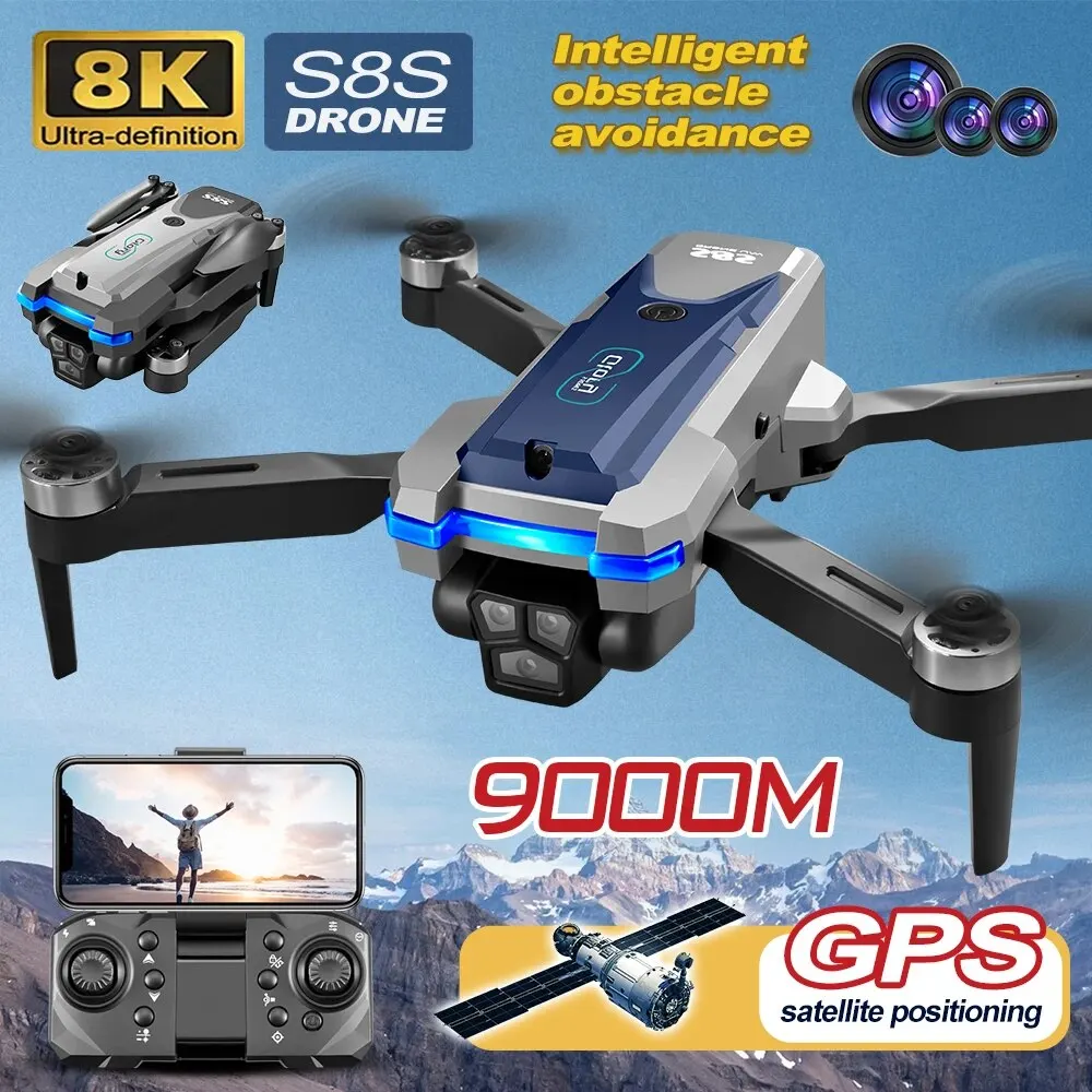 Rc Helicopter Case - S8S GPS 드론 5G 와이파이 8K